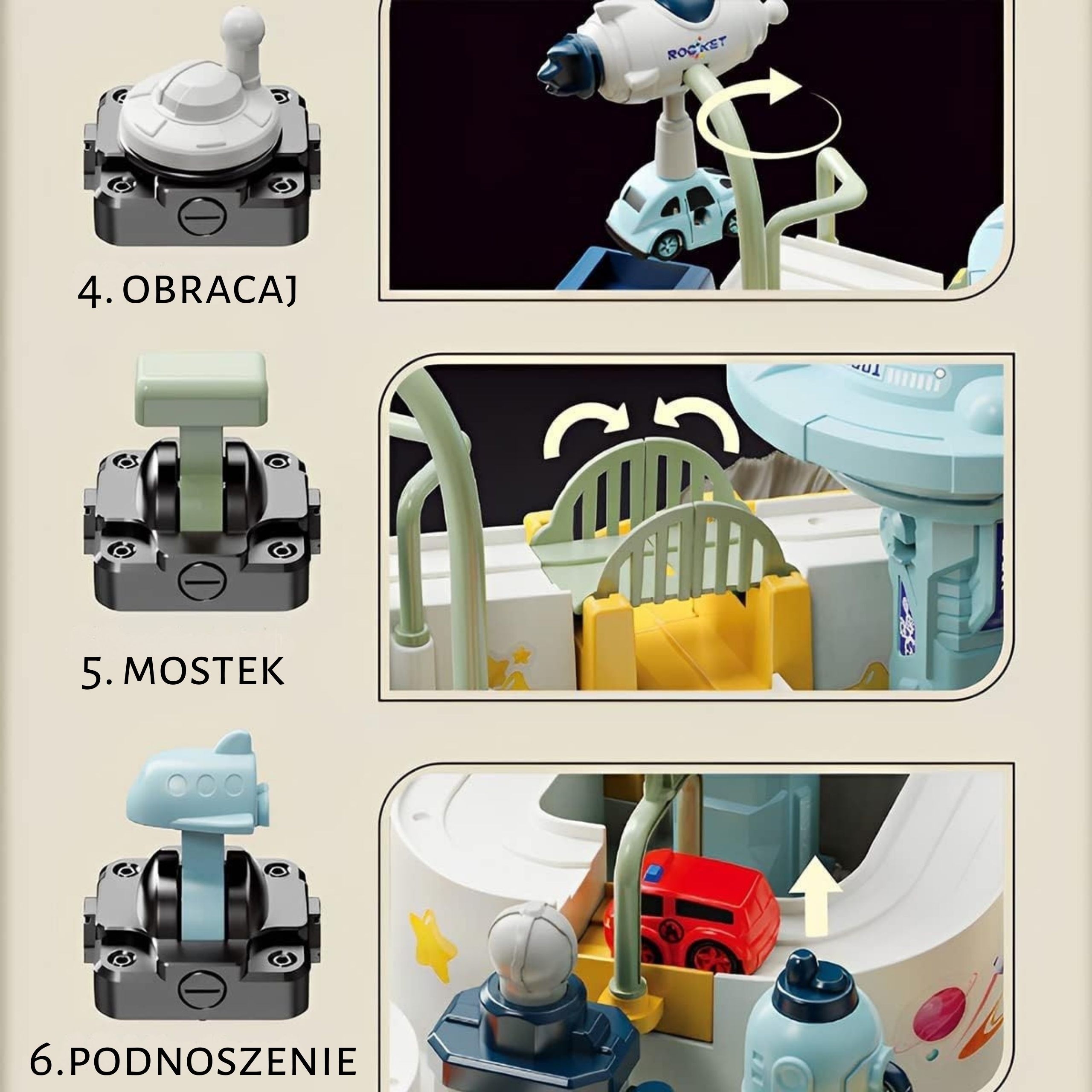 Interaktywny tor samochodowy "kosmiczna przygoda" - 26 z 27