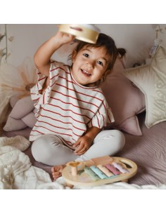 CLASSIC WORLD Zestaw Instrumenty Muzyczne dla Dzieci Cymbałki Bębenek Grzechotka  5 el. 2