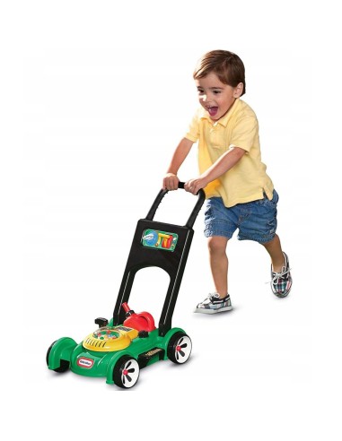 Little Tikes Kids Lawn Mower with Sound + Canister Garden Toy