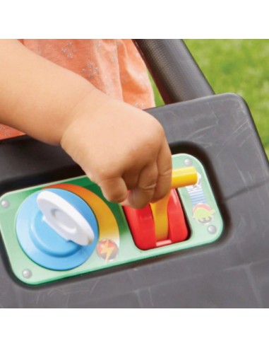 Little Tikes Kinder-Rasenmäher mit Geräuschen + Kanister Spielzeug Garten