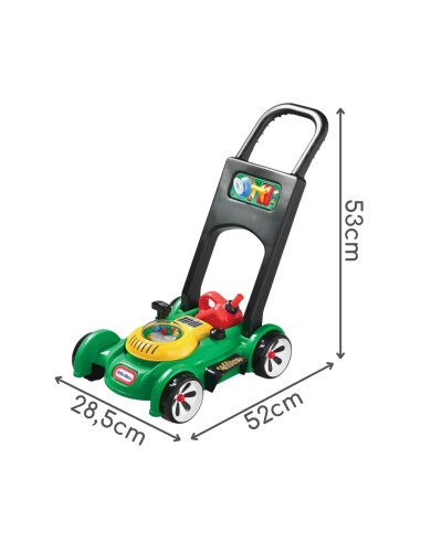 Little Tikes Kinder-Rasenmäher mit Geräuschen + Kanister Spielzeug Garten