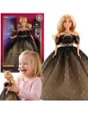 Lėlė Lily Woopie - Vakarinė juodos ir auksinės spalvų 30cm suknelė