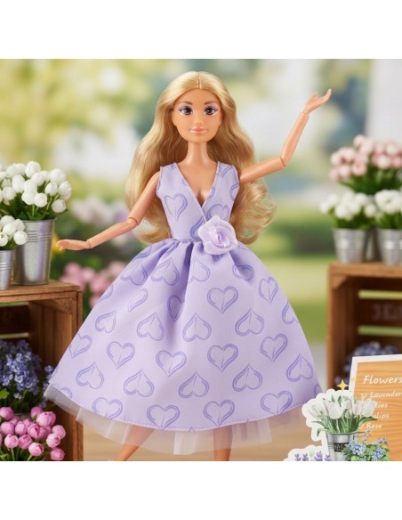Lily Woopie lėlė – 30 cm blondinė, ilgi plaukai ir aksesuarai 3+ pramogoms
