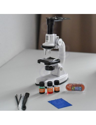 WOOPIE Mikroskop Cyfrowy LED 1200x Zestaw XXL z Adapterem