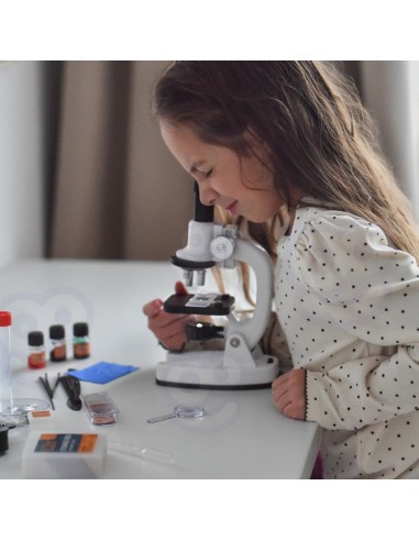 WOOPIE Mikroskop Cyfrowy LED 1200x Zestaw XXL z Adapterem