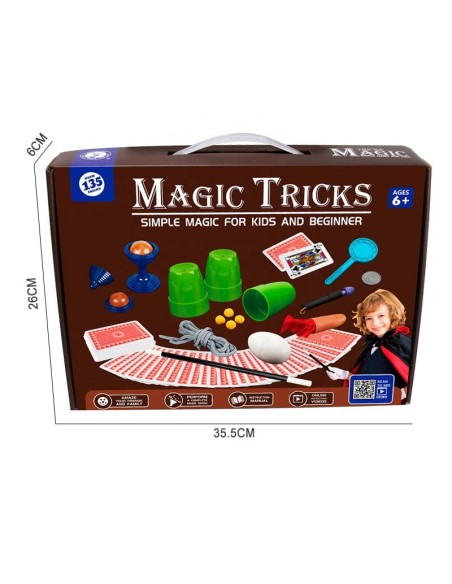 Zaubertricks-Set für Kinder – lerne 135 Tricks!|Woopie