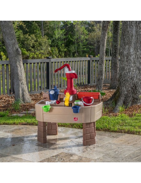Wasser-Tisch mit Pumpe und Zubehör für den Garten – Spielspaß mit STEP2