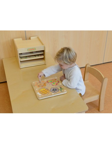 Vabzdžių pasaulis magnetinis labirintas - mokomoji lenta Masterkidz