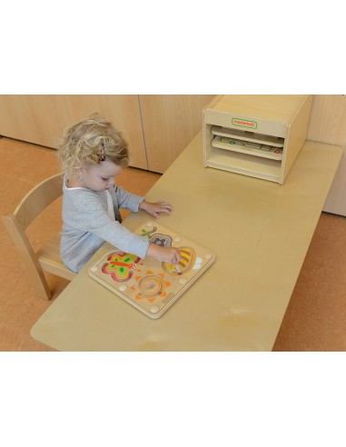 Vabzdžių pasaulis magnetinis labirintas - mokomoji lenta Masterkidz
