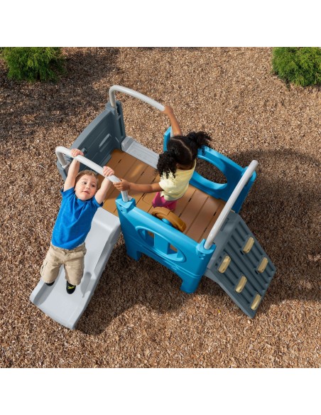 Zjeżdżalnia i ścianka wspinaczkowa Step2 – aktywna zabawa dla dzieci