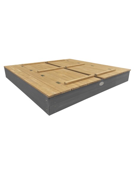 Large Garden Sandbox with Benches for Children - Creative Play with AXI