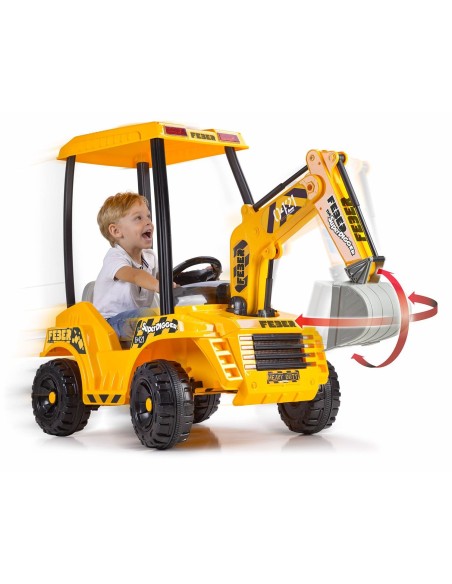 „Super Digger 12V“ elektrinis ekskavatorius Feber – naujas LT akumuliatorius