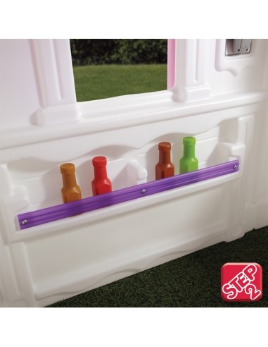 Step2 Plastikowy Domek dla Dzieci w Serduszka do Ogrodu