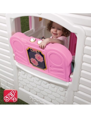 Step2 Plastikowy Domek dla Dzieci w Serduszka do Ogrodu