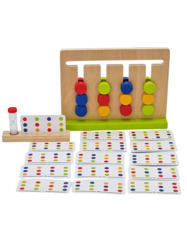 Wooden Logic Game Smart Kid Training Tooky Toy - Montessori 3+