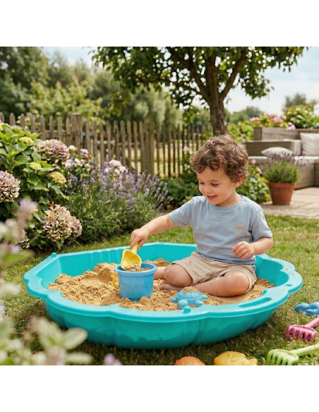 Sandbox Pool Shell Green 3in1 - WOOPIE 1 pc.