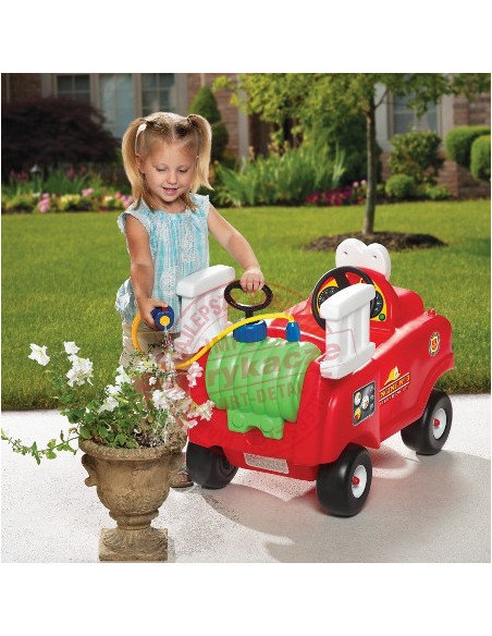 Little Tikes Jeździk Straż pożarna z pompką