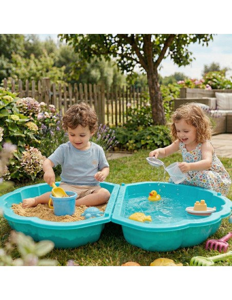 Sandbox Pool Shell Green 3in1 - WOOPIE 1 pc.