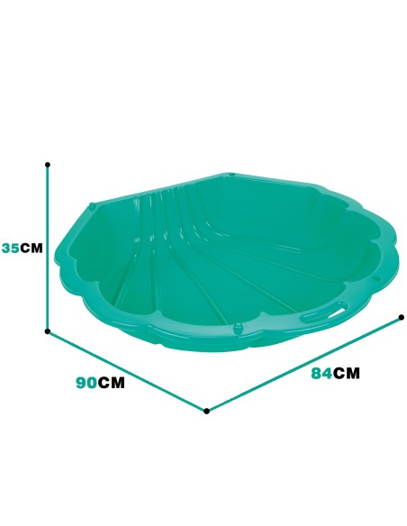 Sandbox Pool Shell Green 3in1 - WOOPIE 1 pc.