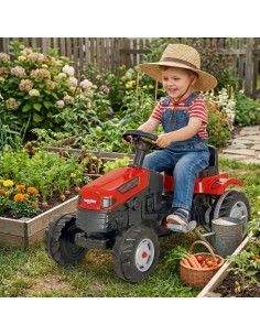 WOOPIE traktorius pedalais Farmer GoTrac – tylūs ratai vaikams 2