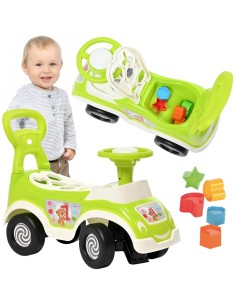 WOOPIE Jeździk 4w1 Sorter Pchacz Chodzik + Klakson Schowek 2