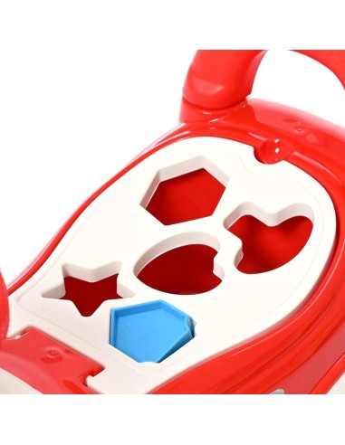WOOPIE 4-in-1 Ride-On: Sorter, Pusher, Walker + Horn and Storage