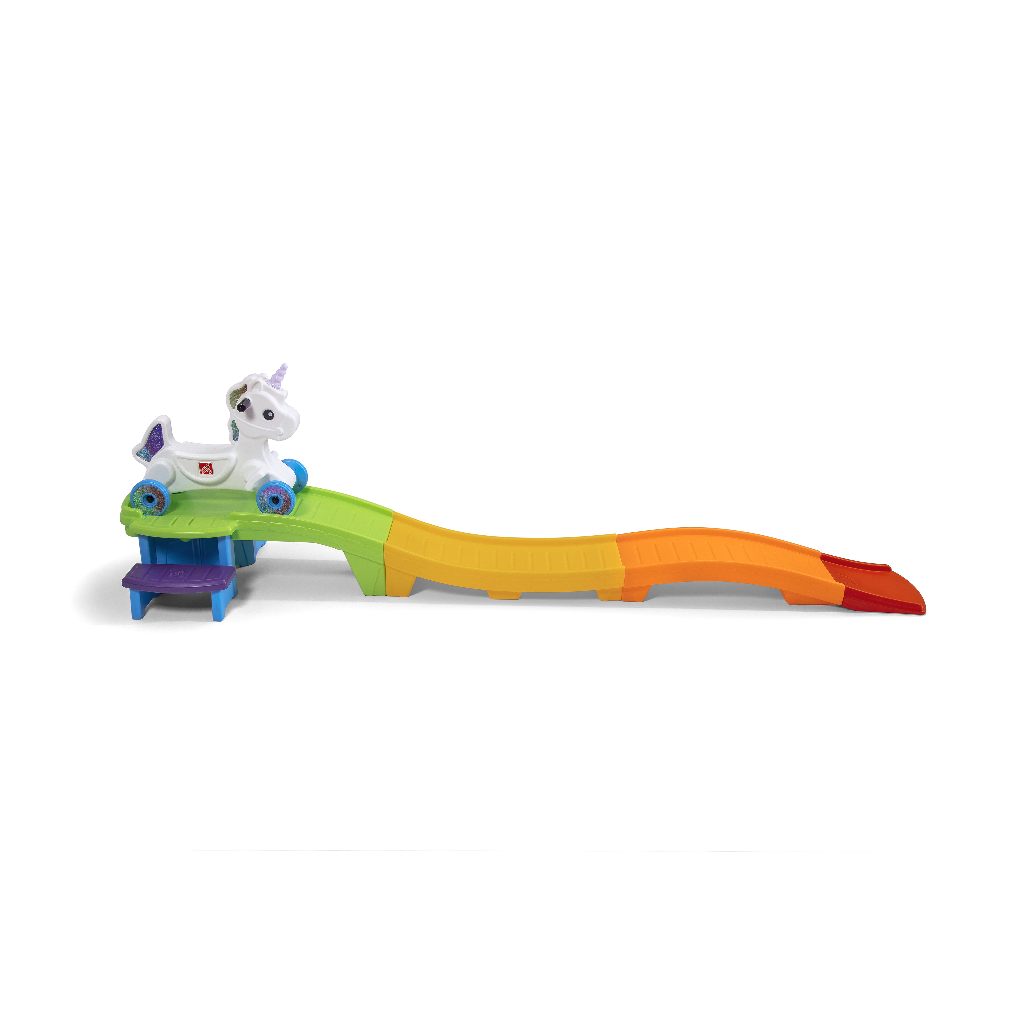 Kolejka górska tor jeździk jednorożec unicorn