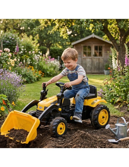 Traktor Na Pedały WOOPIE Farmer MaxTrac Classic z Łyżką