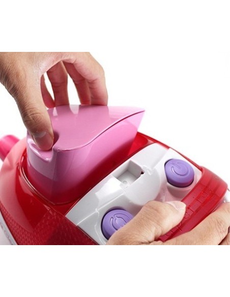 Kinderstaubsauger WOOPIE rosa mit Saugfunktion