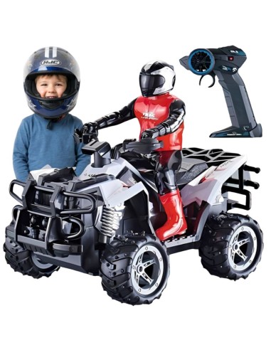 Nuotoliniu būdu valdomas triukų keturratis Woopie - RC 2.4Ghz
