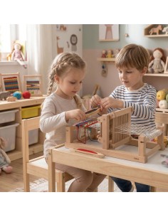 Drewniany Zestaw do tkania Viga Toys 2