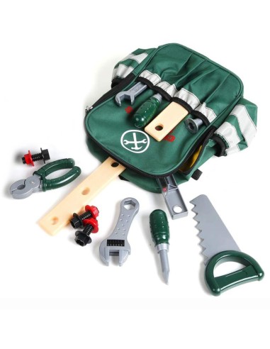 WOOPIE Duża Skrzynka z Narzędziami dla Dzieci 15 el.