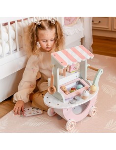 WOOPIE GREEN Ice Cream Shop XXL Ice Cream Cart - Pastel Shop 2