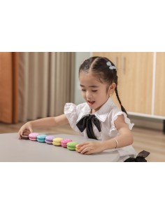 Drewniany Zestaw kolorowych makaroników Viga Toys 2