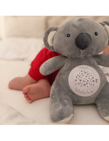Eisbär-Projektor-Kuscheltier WOOPIE – 10 Wiegenlieder und weißes Rauschen