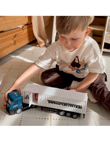 Woopie Freight Truck – Container, Licht, Sound, Pull-back