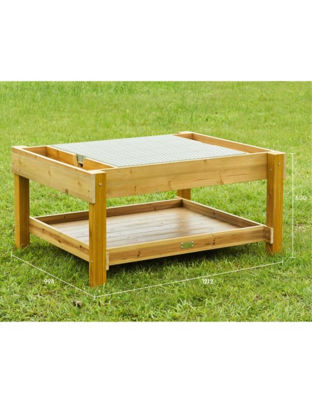 Outdoor STEM Table 1200L Wooden Educational Table Fun - Masterkidz