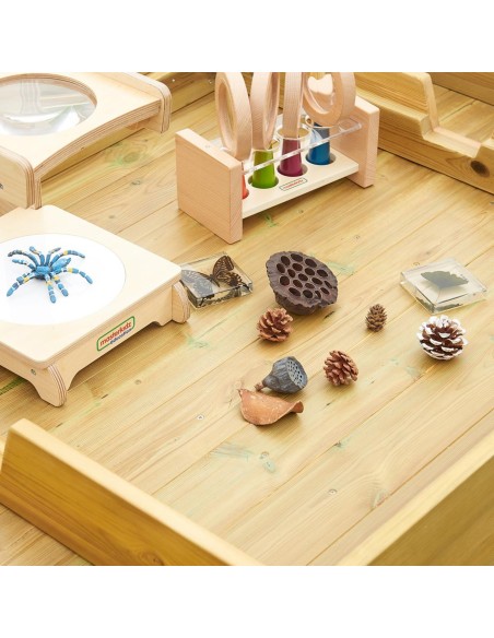 Outdoor STEM Table 1200L Wooden Educational Table Fun - Masterkidz