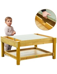 Outdoor STEM Table 1200L Stół edukacyjny drewniany zabawa - Masterkidz