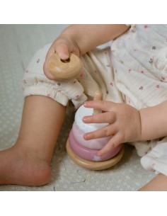 VIGA PolarB Drewniana Piramidka Edukacyjna - Lisek 2