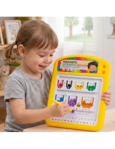 Magpad Montessori Magnetic Mosaic Board