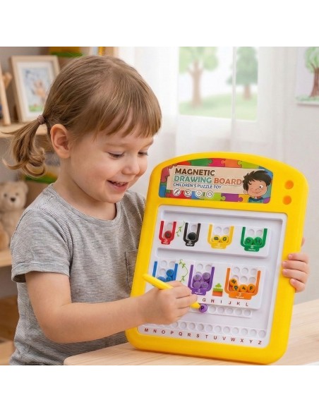 Magpad Montessori Magnetic Mosaic Board
