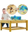 Outdoor STEM-Tisch 1200L – Holz-Lerntisch für Spielspaß – Masterkidz