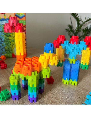 Kreatywne Klocki Konstrukcyjne WOOPIE 300 el. – Zabawa i Edukacja