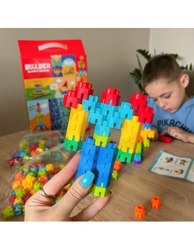 Kreatywne Klocki Konstrukcyjne WOOPIE 300 el. – Zabawa i Edukacja