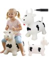 WOOPIE Rubber Jumper Cow + Pump - Joy for Children