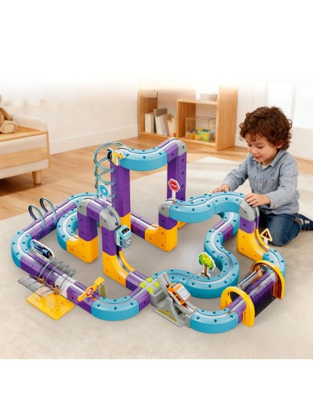 WOOPIE Magnetic Railway Track Construction Set 126 pcs.