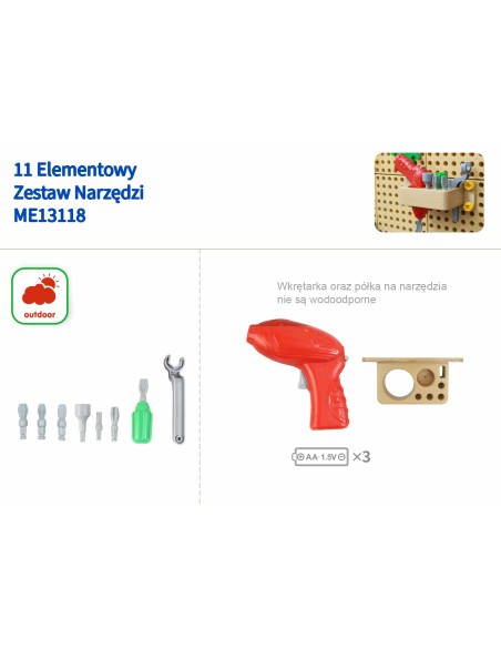 Kreatywna Tablica STEM Wolnostojąca Masterkidz + Zestaw Akcesoriów