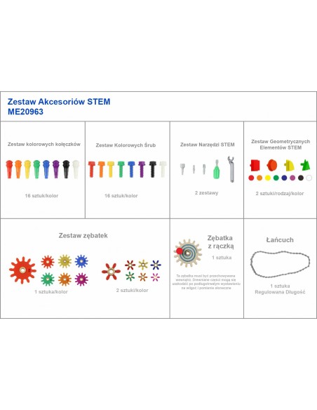 Kreatywna Tablica STEM Wolnostojąca Masterkidz + Zestaw Akcesoriów