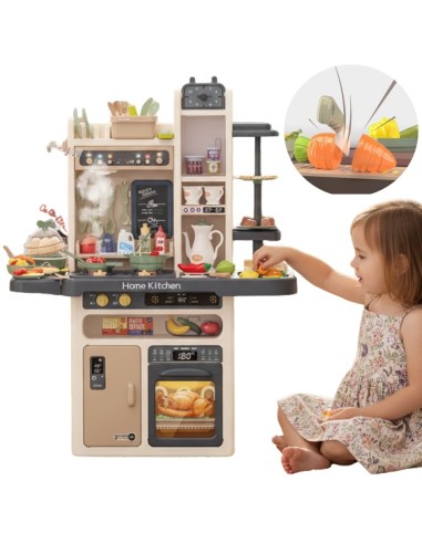 WOOPIE Interaktive Küche mit Dampfeffekt und Wasserhahn 88-tlg. - Shop